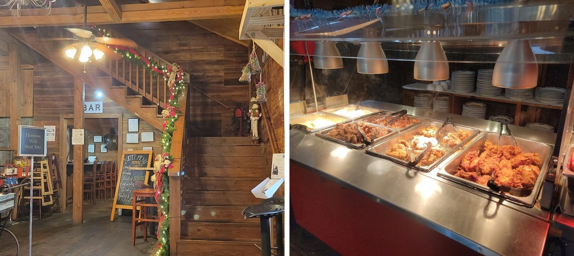 The Rustic Grill buffet swainsboro Menu