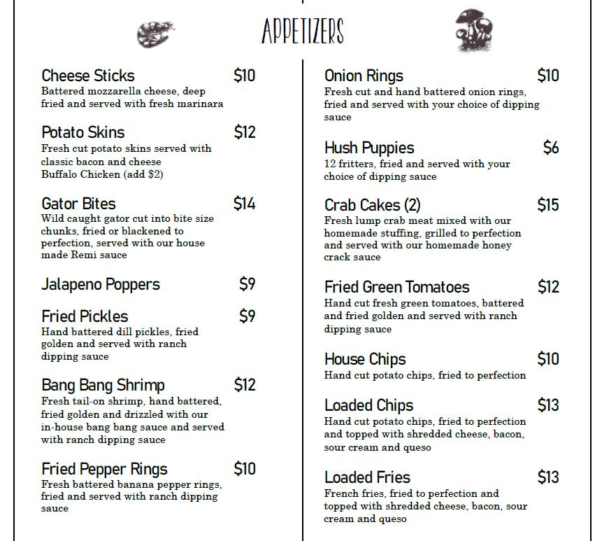 The Rustic Grill buffet swainsboro Menu image 4