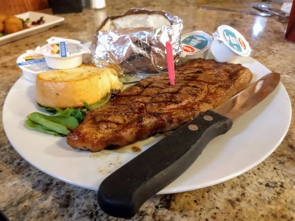 Ribeye Steak and Baked Potato